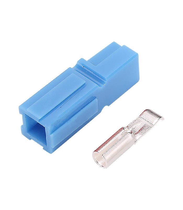 RedLink Connector male-female 2 poles - 75A 600V - Blue