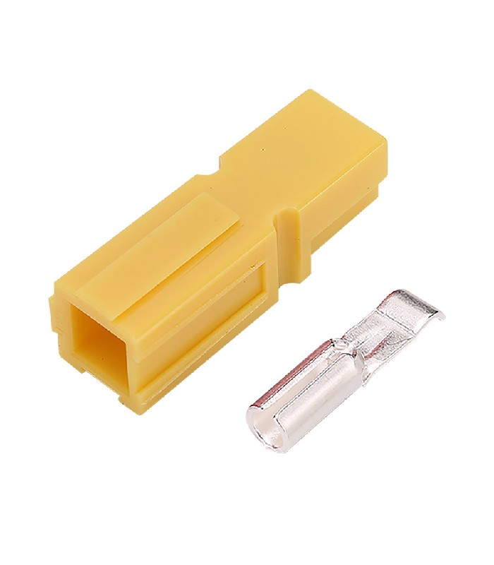 RedLink Connector male-female 2 poles - 75A 600V - Yellow