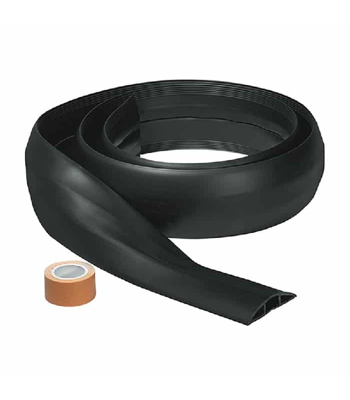 RedLink Cache-fil pour le plancher - Noir - 63.5 mm x 1.83 m