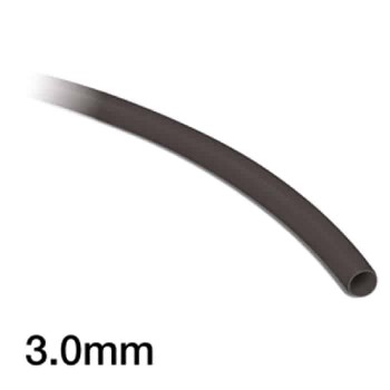 RedLink Gaine thermorétractable - 3 mm (1/8") - 1.2 m - Noir