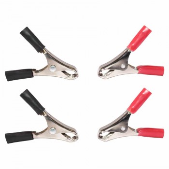 RedLink Pinces alligator isolées 2 po – Paquet de 4