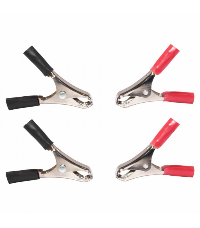 RedLink Insulated Alligator Clip - 2 in - 3A - Pack of 4