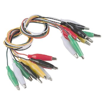 RedLink Jumper Cables with 2.5 in Alligator Clip - 21 in - Pack of 10