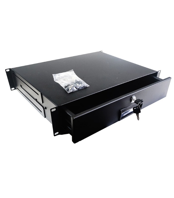 RedLink Lockable Drawer for Server Cabinet - 48.26 cm x 35 cm - 2U