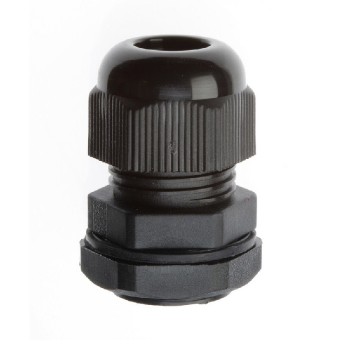 RedLink Nylon Cable Gland 10 to 14 mm - Black - Pack of 4
