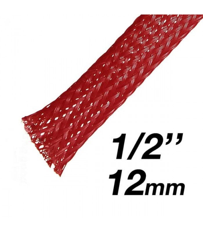 RedLink PET Expandable Braided Sleeving - 12 mm (1/2