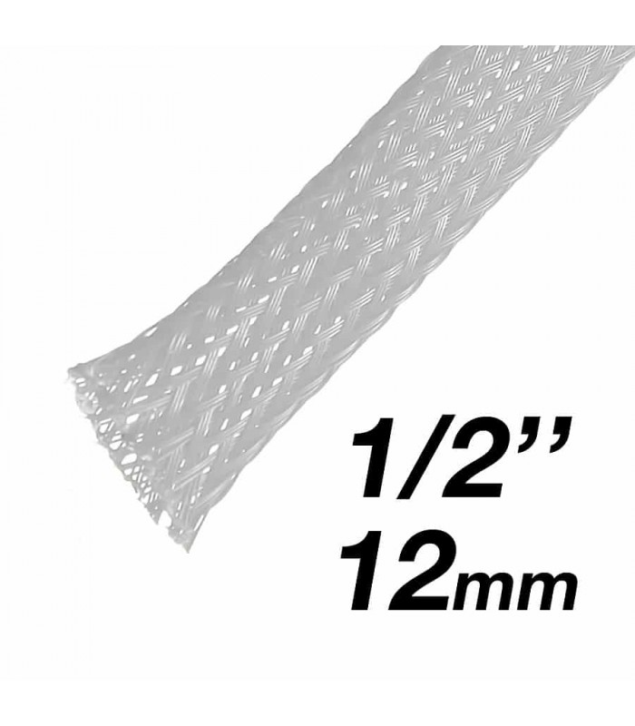 RedLink Gaine extensible tressée - Diamètre de 12mm (1/2'') - 10m - Gris