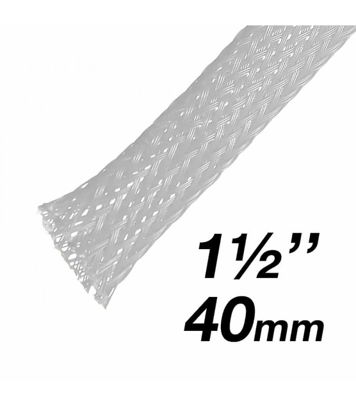 RedLink PET Expandable Braided Sleeving - 40mm (1-1/2