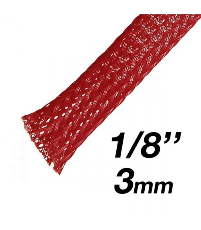 RedLink PET Expandable Braided Sleeving - 6mm (1/8