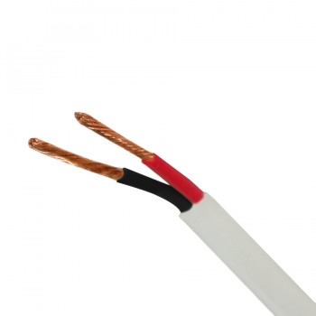 RedLink Fil à haut-parleur - 2C/16 AWG - CL2 - FT4 - Blanc - 300 m