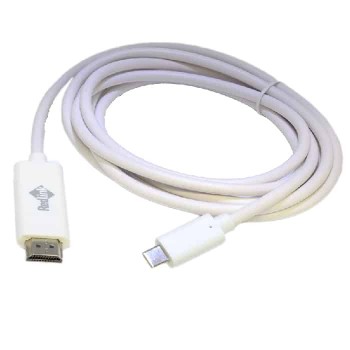 RedLink Câble USB-C mâle à HDMI mâle - 4 K Ultra HD - 180 cm