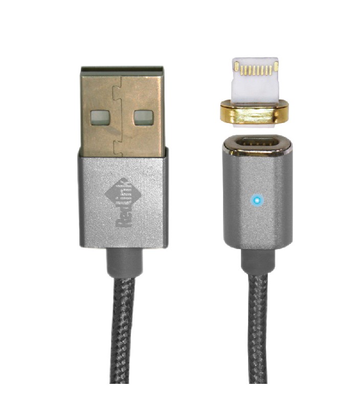 RedLink Câble magnétique USB mâle à Lightning - 1.2m