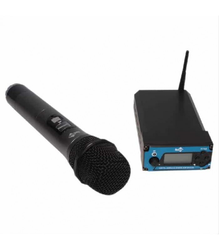 RedLink Ensemble de microphone avec récepteur UHF sans fil et coffret de transport robuste