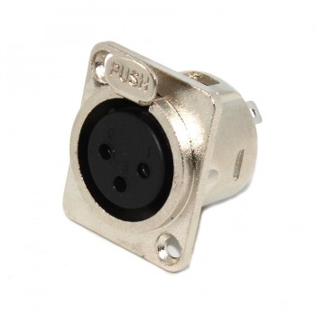 RedLink Connecteur XLR 3 pins femelle châssis