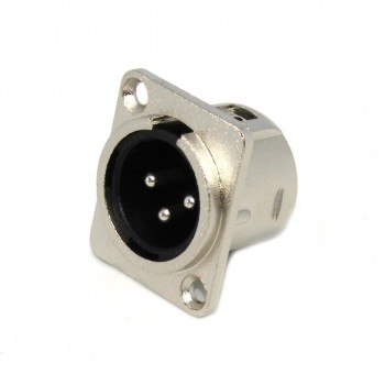 RedLink  Connecteur XLR 3 pins mâle châssis