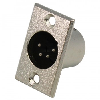 RedLink Connecteur XLR 4 pins mâle châssis