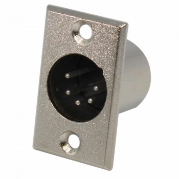 RedLink Connecteur XLR 5 pins mâle châssis 500780