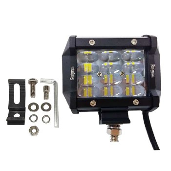 RedTools Éclairage DEL d'appoint pour véhicules 3.7'' - 36W - 6500K