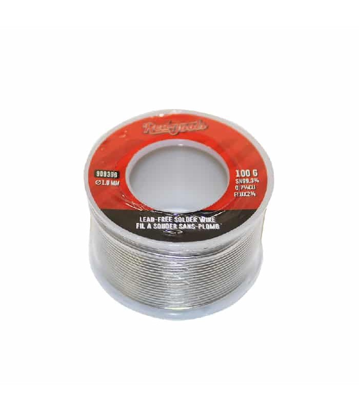 RedTools Lead-Free Solder Wire - 1.0 mm - 100 g