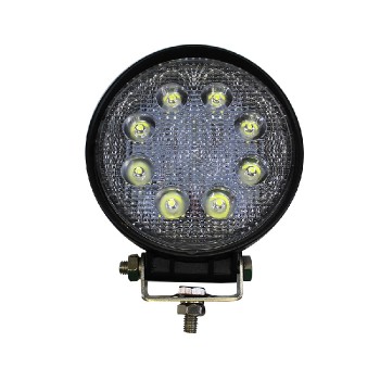 RedTools LED Vehicle Lighting Projector - Round - 5" - 24W - IP67 - 6000K