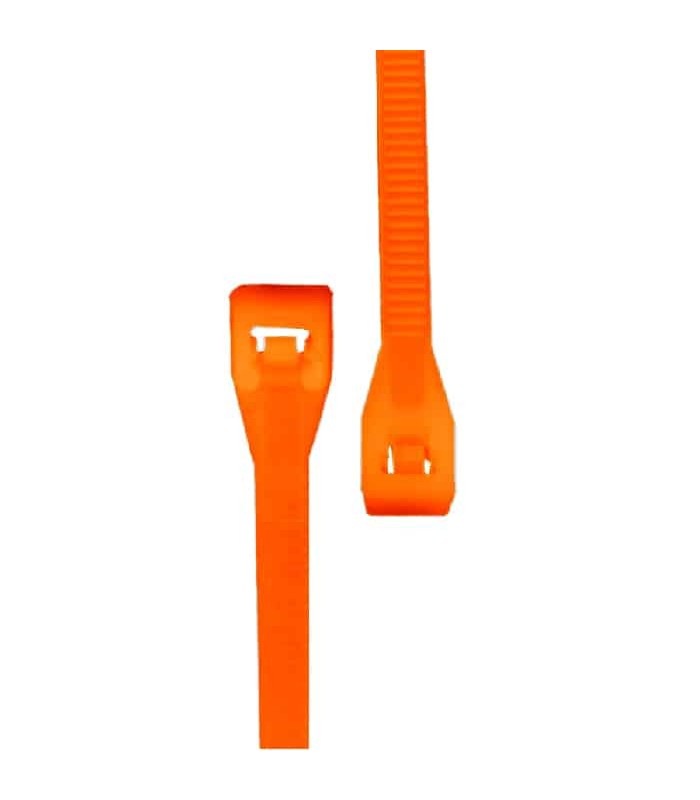 RedTools Nylon Cable Tie 15 in - Neon Orange - Pack of 100