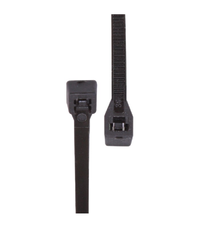 RedTools Nylon Cable Tie 6 in - Black - Pack of 100