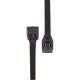 RedTools Nylon Cable Tie 6 in - Black - Pack of 100