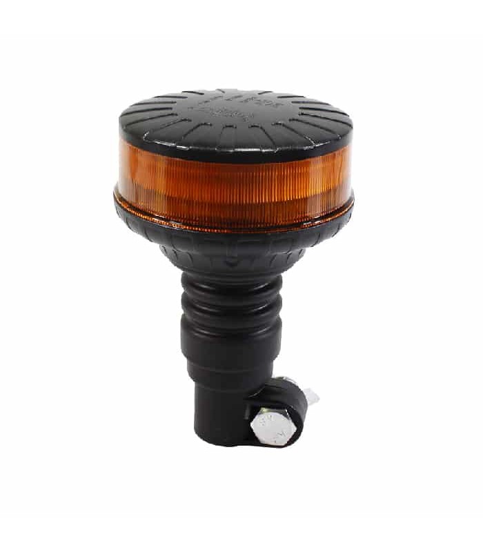 RedTools Pipe Mount Mini Beacon - 12-24V - Amber