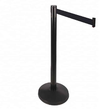 RedTools Barrière de ceinture rétractable - 91cm - Noir