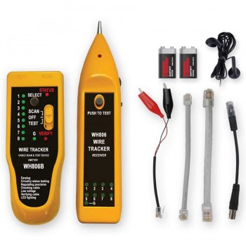 RedTools Ensemble de détecteur et testeur de câble
