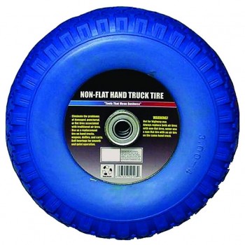 Rodac Non-Flat Hand Truck Tire 600LB 10 in - Blue