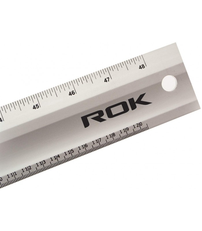 ROK Règle en aluminium 24 po (600 MM)