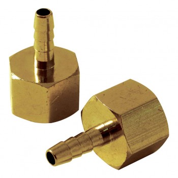 ROK 2pc 3/8 po F NPT x 1/4 po cannelé de tuyau