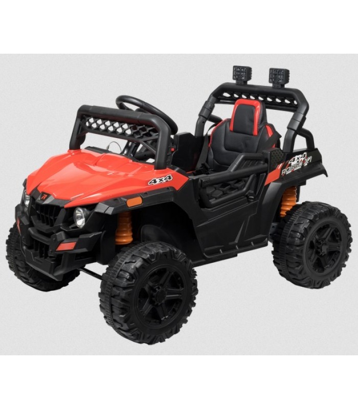 Rosso X1 ride-on 4 Wheeler For Kids With Remote Control - Red