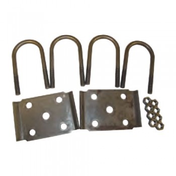 Ensemble de boulons en U 3 po. Rond