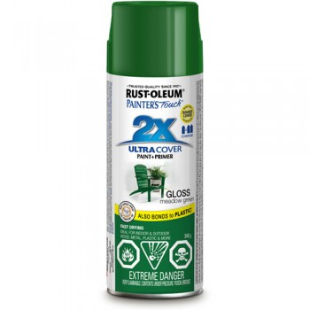 RUST-OLEUM Ultra Cover 2X Spray Paint plus primer - 340 g - Gloss meadow green