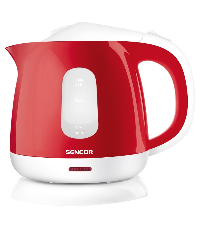 Sencor 1100 Watt Electronic Kettle - Red