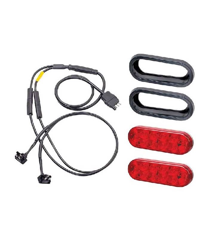 Set of 2 LED Rear Lights with Wires for Hitch Rack