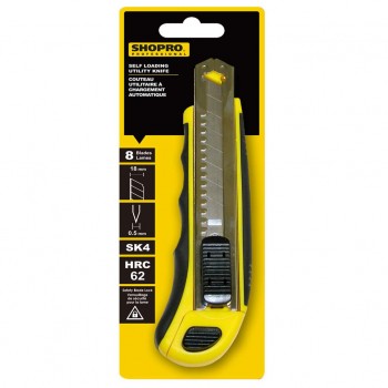 SHOPRO Self-Loading Snap Off Blade Knife 18-mm (3/4")