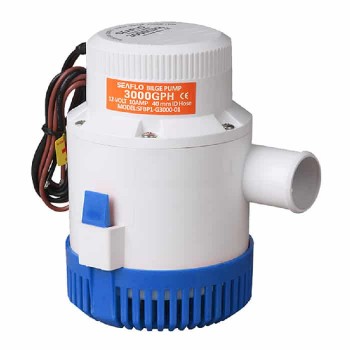 Singflo Pompe de cale submersible - 3000 GPH 12V 10 A