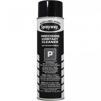Sprayway Nettoyant de précision pour contacts P1, Canette aérosol