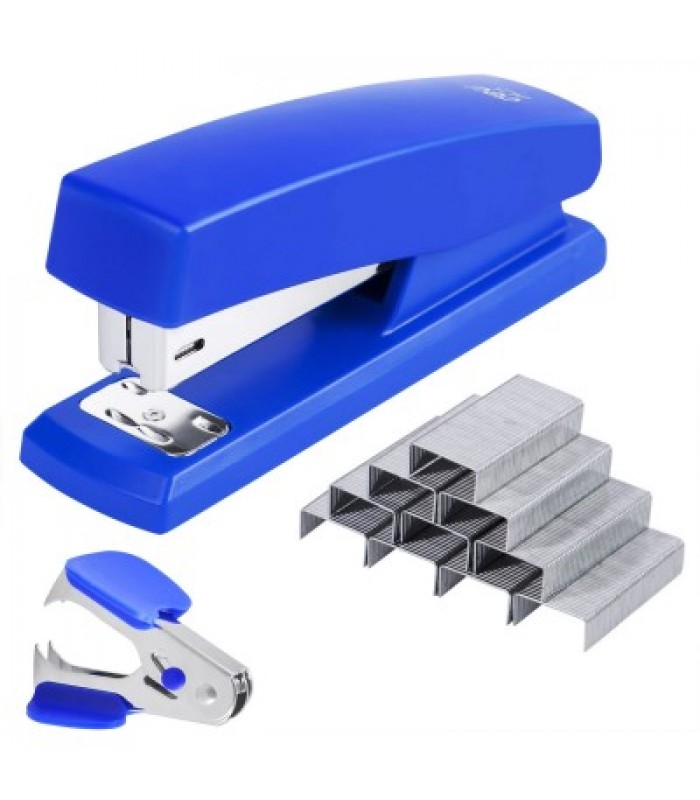 Stapler and staple remover set