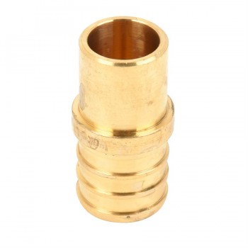 StreamWay Adaptateur Pex Brass Sweat 3/4 po Barb x 1/2 po Male Sweat