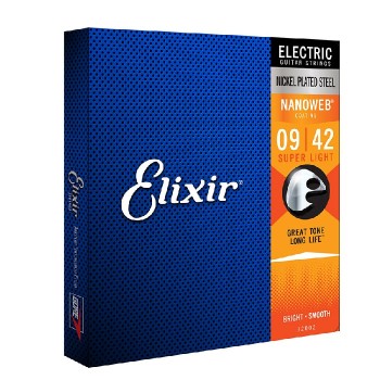 Cordes pour guitare électrique - Jeu de 6 cordes