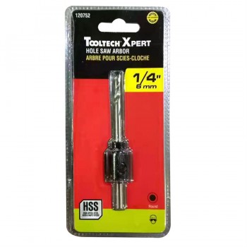 Tooltech Xpert Hole Saw Round Arbor 1/4 in AV09-AV244