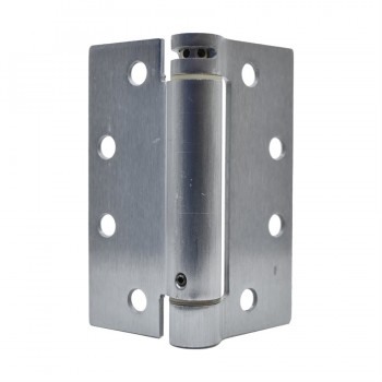 Tough Guard Full Mortise Adjustable Spring Hinge 4 in x 4-1/2 in Square Corner Stainless Steel