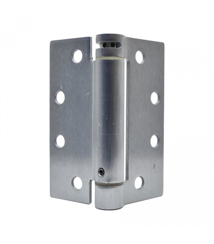 Tough Guard Full Mortise Adjustable Spring Hinge 4 in x 4-1/2 in Square Corner Stainless Steel