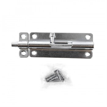 Tough Guard Boulon de porte de type léger en acier 5 po