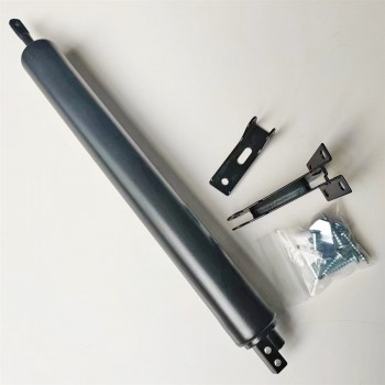 Tough Guard Pneumatic Aluminum Door Closer 10.5in x 1.25in Black