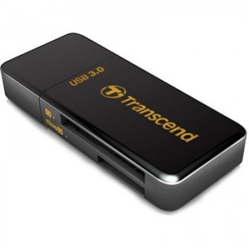 Transcend TS-RDF5K Lecteur de cartes SD/MicroSD USB 3.0 Noir